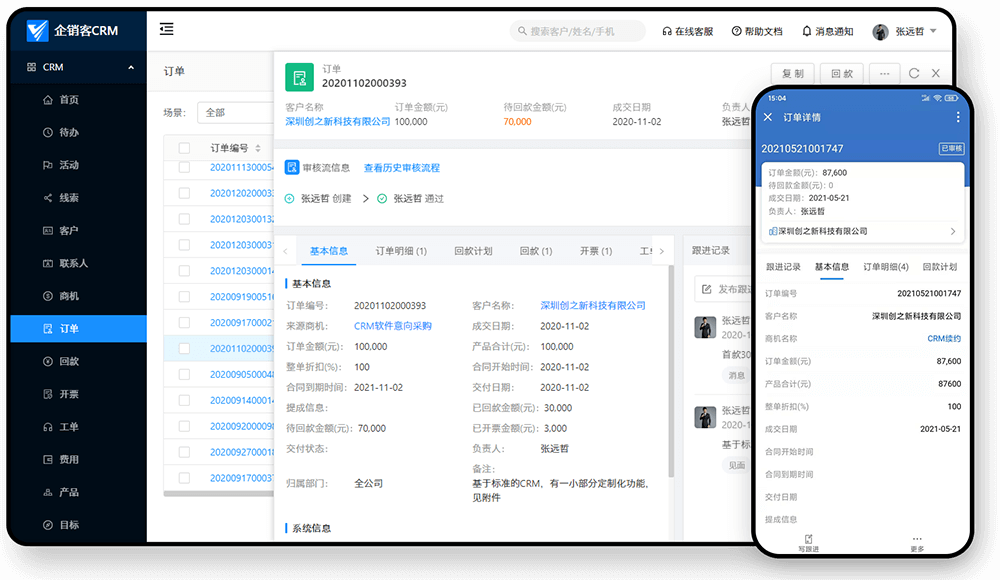 企业微信CRM